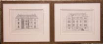 Appraisal: Two Heliogravures from l'Architecture Moderne en France Set of two