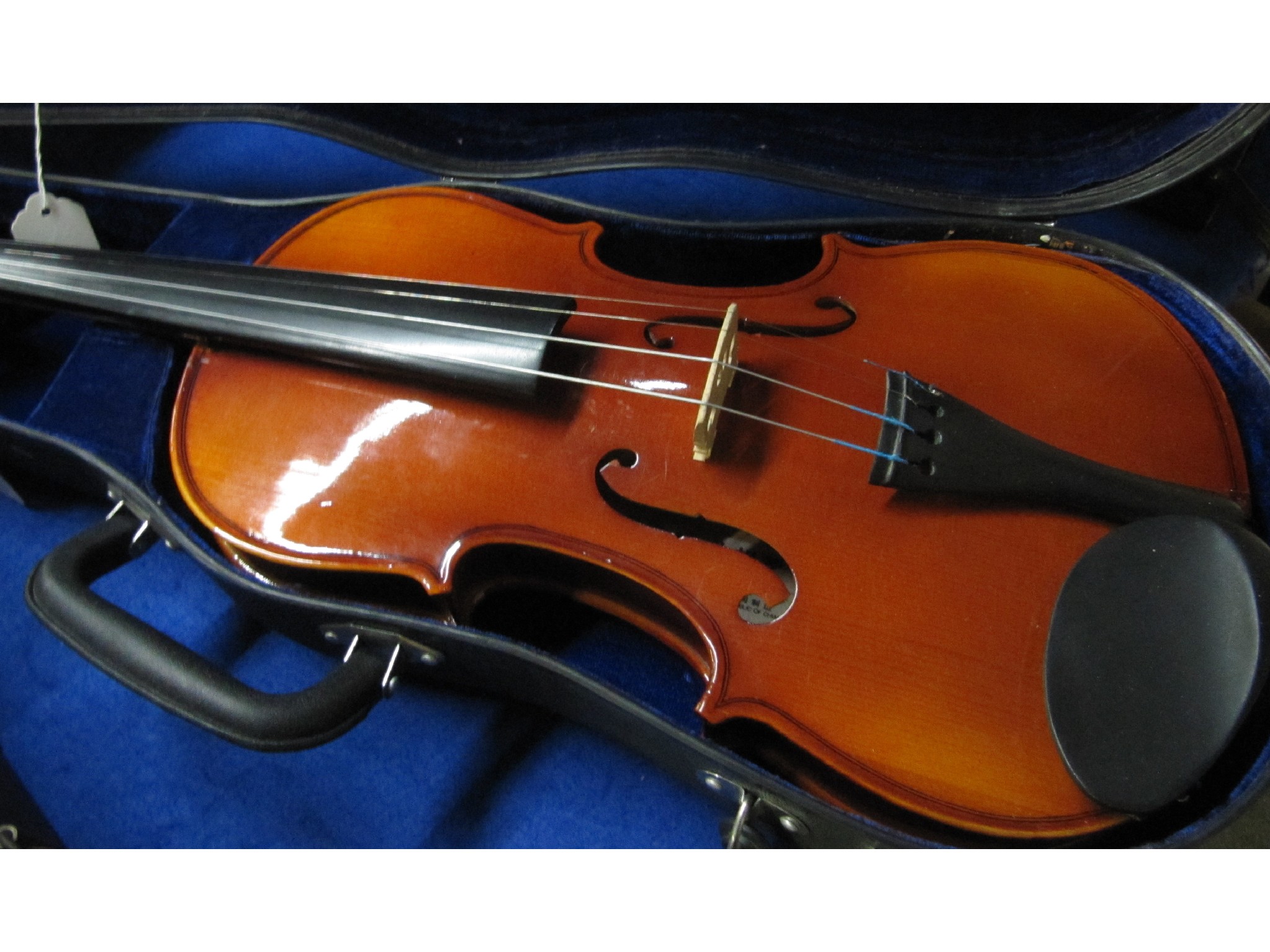 Appraisal: A Chinese violin and bow in case