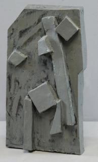 Appraisal: PERLMAN Joel Glazed Ceramic Abstract Sculpture Not visibly signed Joel