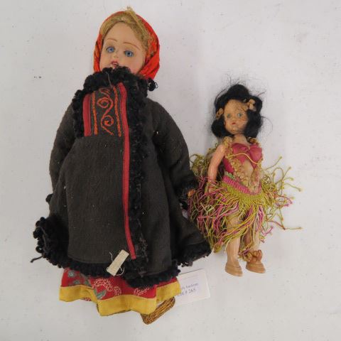 Appraisal: Dolls Soviet Union and smaller Hawaii