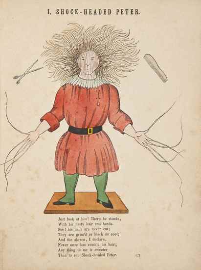 Appraisal: Hoffmann Heinrich The English Struwwelpeter or Pretty Stories and Funny