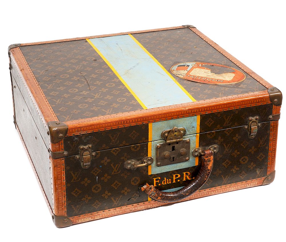 Appraisal: Louis Vuitton Vintage Hard Case Louis Vuitton vintage hard case