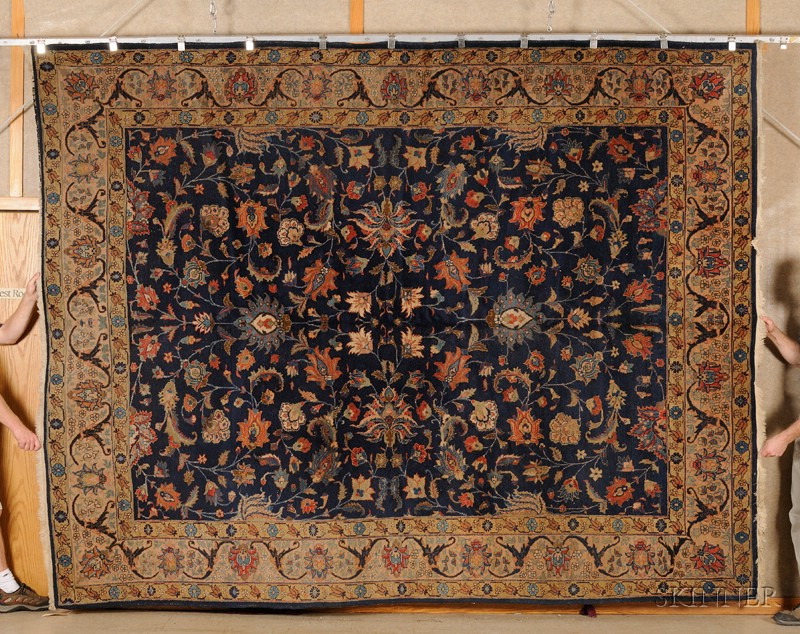 Appraisal: Tabriz Carpet Northwest Persia late th early th century ft