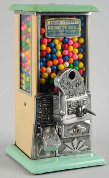 Appraisal: Master Bubble Gum Machine Working All original Condition Excellent Plus