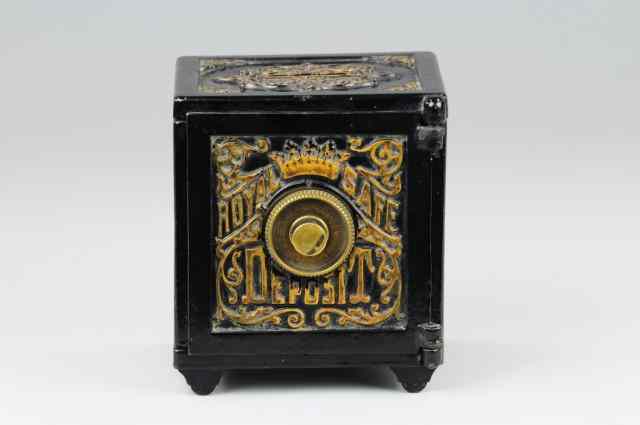 Appraisal: ROYAL SAFE DEPOSIT STILL BANK Cast iron painted in black