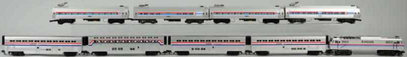 Appraisal: Lot of MTH Amtrak Passenger Train Sets American One set