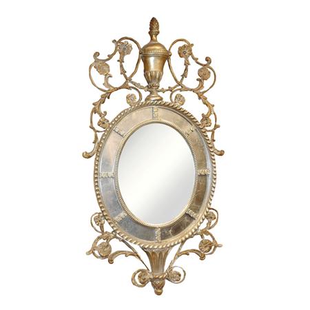 Appraisal: Neoclassical Style Gilt-Wood Mirror Estimate nbsp nbsp nbsp - nbsp