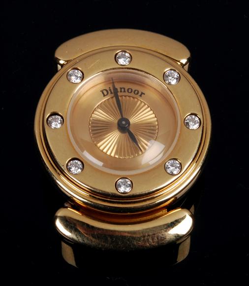 Appraisal: Dianoor Chameleon I a lady's carat gold diamond wrist watch