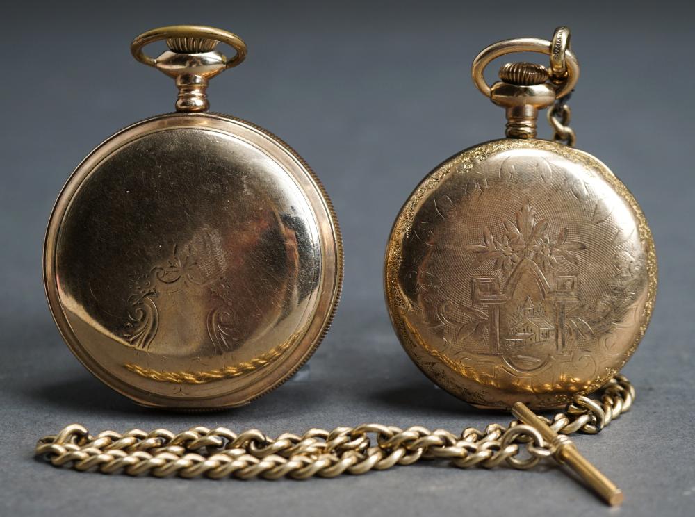 Appraisal: Two Gentlemen's Gold-Filled Hunting Case Pocket Watches Elgin and John