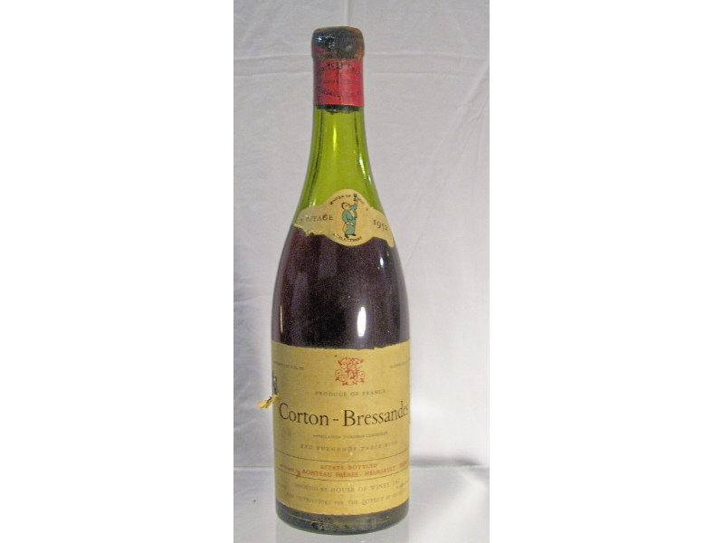 Appraisal: Corton-Bressandes Meursalut Rapiteau Freres Vintage - ml bottle Level below