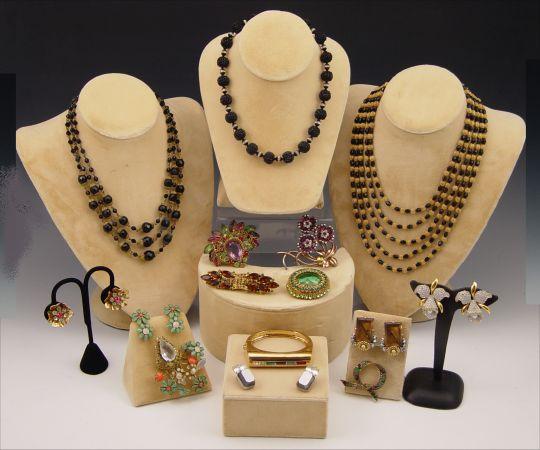 Appraisal: ESTATE LOT OF VINTAGE SIGNED COSTUME JEWELRY To include Arnoldi