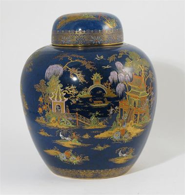 Appraisal: New Mikado' a Carlton Ware ginger jar and cover pattern