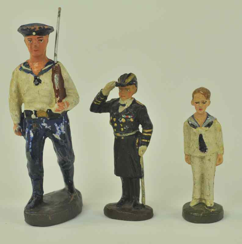 Appraisal: ADMIRAL RAEDER W BOY IN SAILOR SUIT Lot includes large