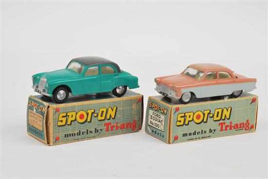 Appraisal: TWO SPOT-ON MODELS INCLUDING FORD ZODIAC NO PINK UPPER AND