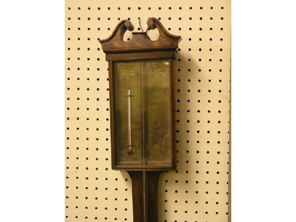 Appraisal: An early th century stick barometer by Thomas Wright Sarum