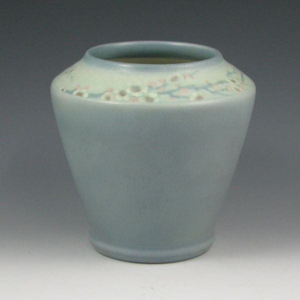 Appraisal: Rookwood Vellum Glaze from with band of Oriental-inspired cherry blossoms