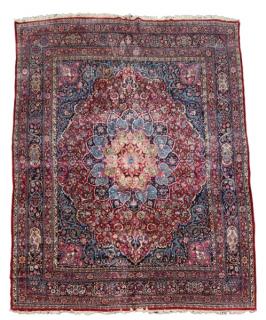 Appraisal: Hand Woven Persian Tabriz Rug ' x ' Wool Iran