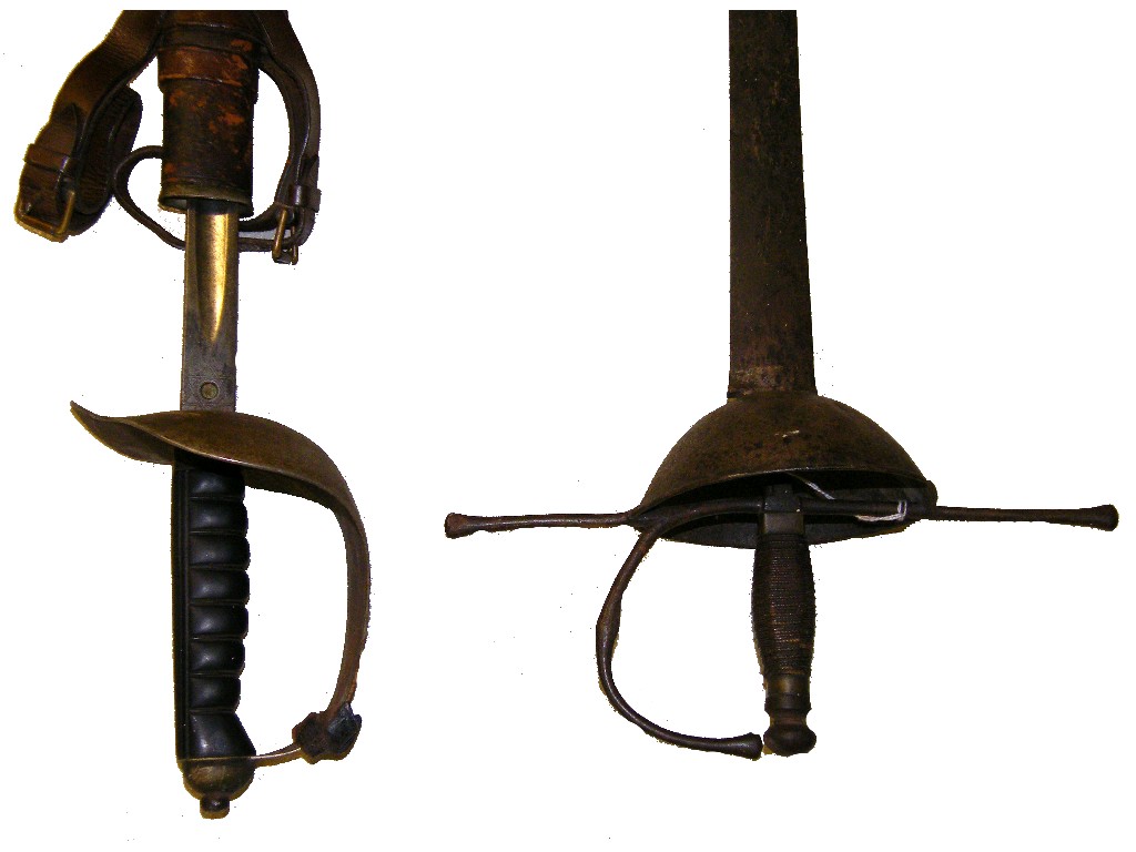 Appraisal: WWI officer's dress sword by Hawksworth Sheffield with leather scabbard