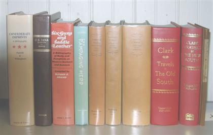 Appraisal: vols Books on Books - American Subjects Clark Thomas D