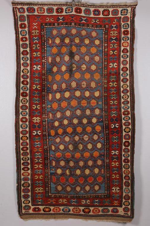 Appraisal: ORIENTAL RUG Northwest Persian early th century Strong colors with