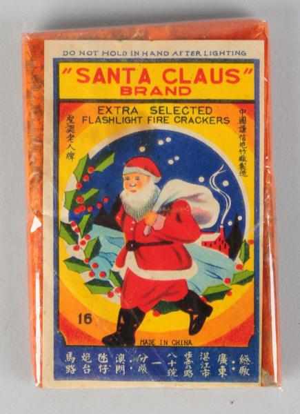 Appraisal: Santa Claus -Pack Firecrackers Class Condition Very Good Size -