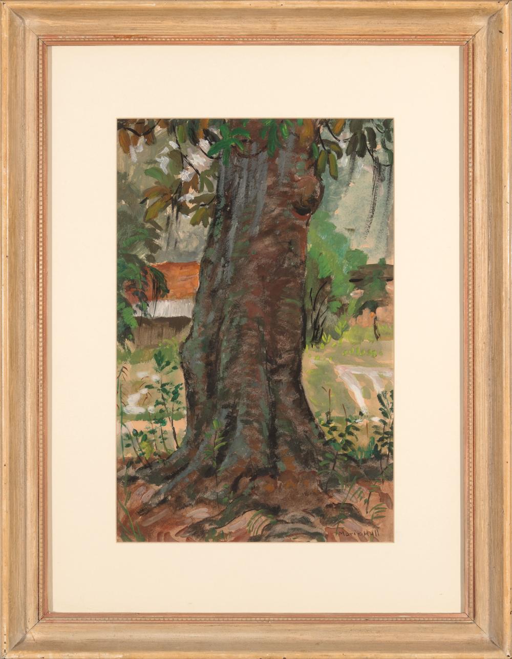 Appraisal: Marie Atkinson Hull American Mississippi - Ancient Magnolia Biloxi mixed