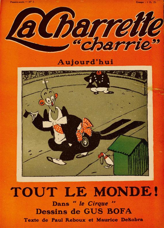 Appraisal: LA CHARRETTE CHARRIE From n to n - Original covers