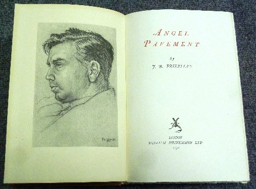 Appraisal: Priestley J B Angel Pavement signed copy number of a