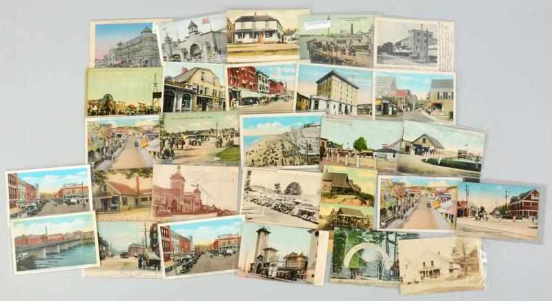 Appraisal: Lot of Approximately Moxie-Related Postcards Some very interesting scenes and