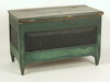 Appraisal: BLANKET CHEST - th C lift top blanket chest pegged