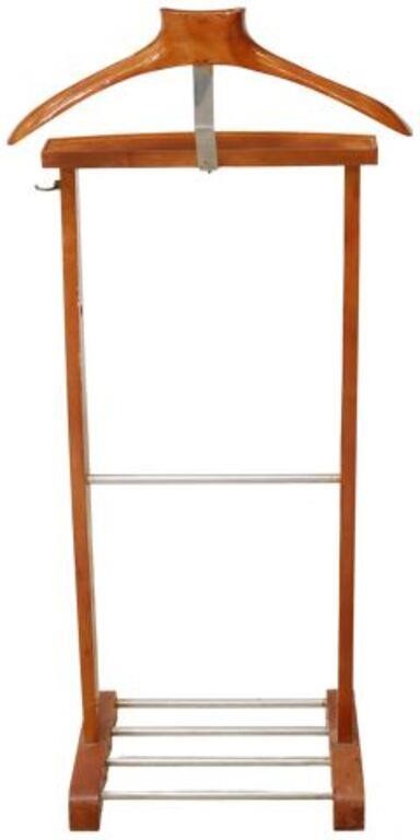 Appraisal: French mid-century modern gentleman's valet stand Galant de Nuit Creation