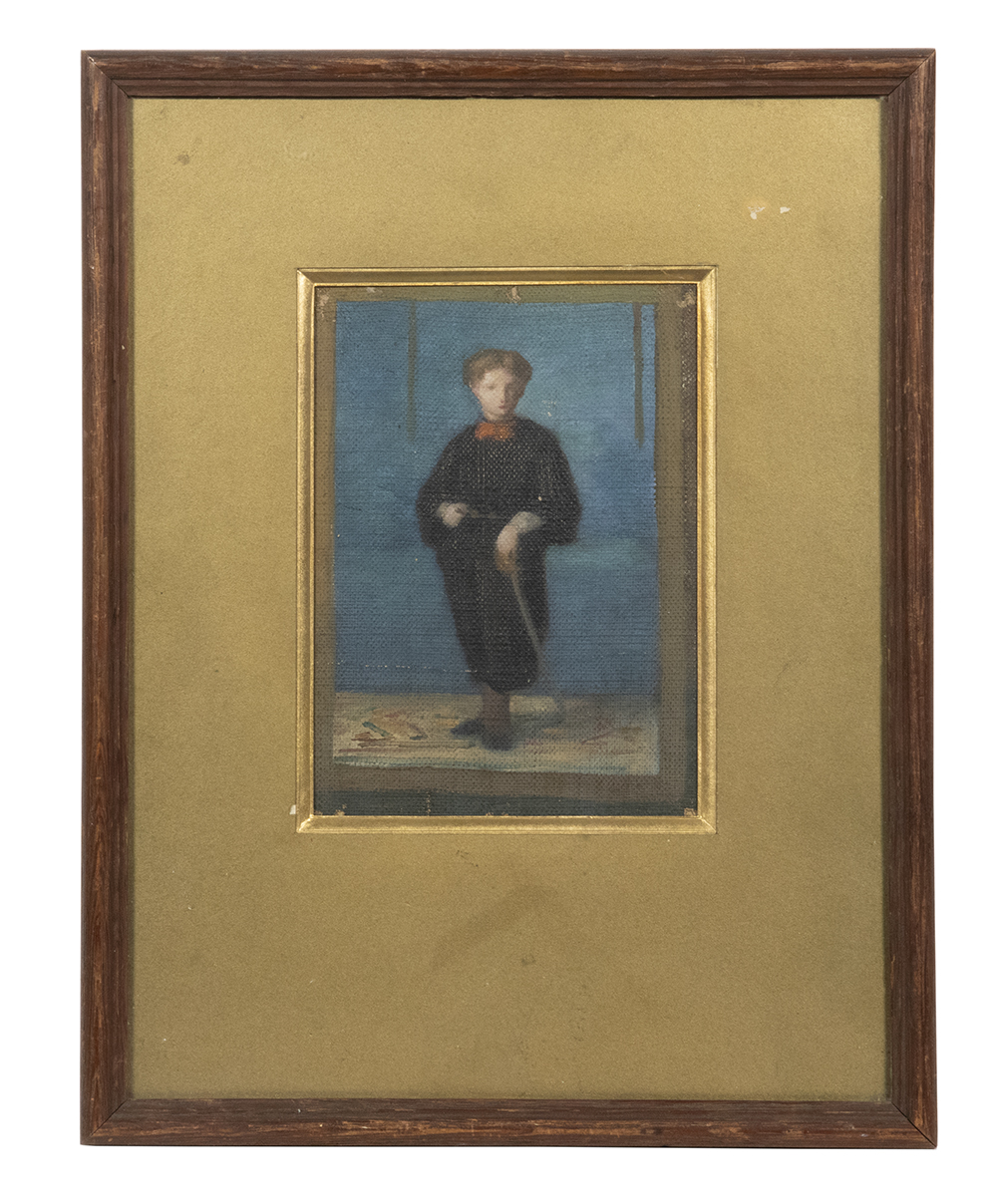 Appraisal: ATTRIBUTED TO ERNEST JOSEPH LAURENT FRANCE - Study of Boy