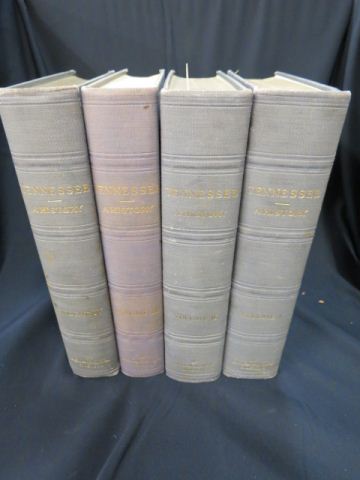 Appraisal: Book Set Tennessee a History to volumes Philip M Hamer