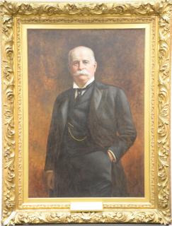 Appraisal: Thomas Waterman Wood - Portrait of Joseph Edward Simmons -