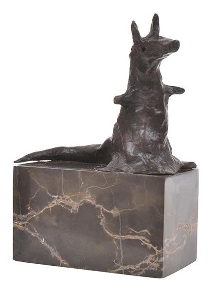 Appraisal: ADAM CULLEN - Anglican Conspiracy bronze on marble base initialled