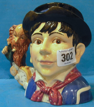 Appraisal: Royal Doulton Mid Size Character Jug Artful Dodger D Boxed