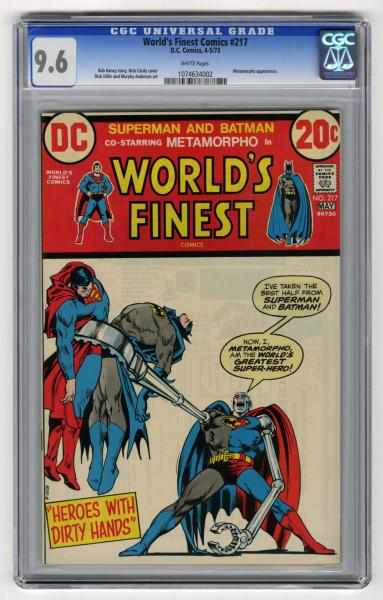 Appraisal: World's Finest Comics CGC D C Comics Click for full