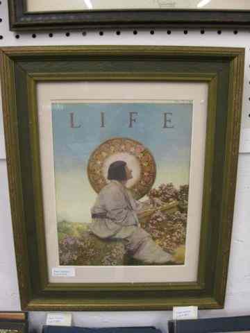 Appraisal: Maxfield Parrish Print Life Magazine May '' x '' mint