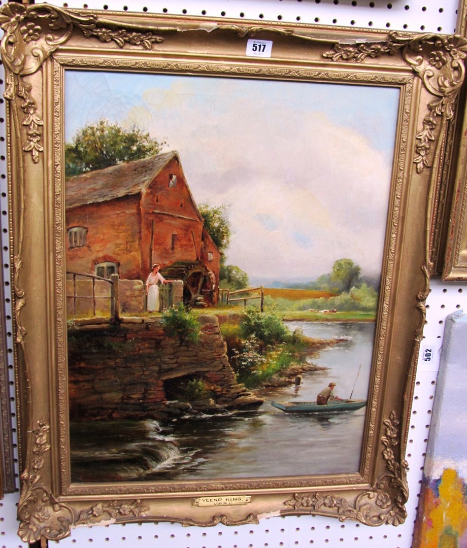 Appraisal: Henry John Yeend King - The Old Mill oil on