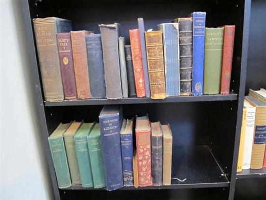 Appraisal: TWO SHELVES OF ASSORTED VINTAGE BOOKS