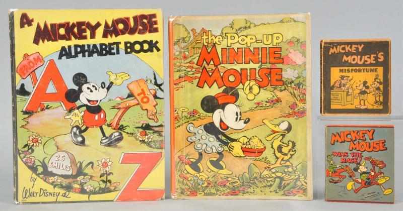 Appraisal: Lot of Walt Disney Mickey Mouse Books Description Includes A