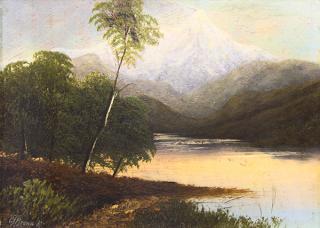 Appraisal: Painting Grafton Tyler Brown Grafton Tyler Brown American - Lake