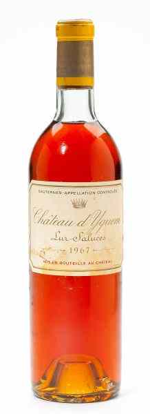 Appraisal: Chateau d'YquemSauternes bottlets lbsl''From one of the th century's celebrated