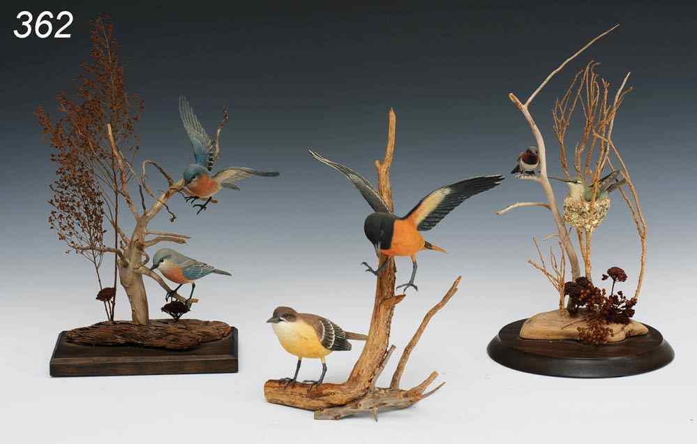 Appraisal: Stan Sparre Cape Cod Group of Bird Carvings ''- ''