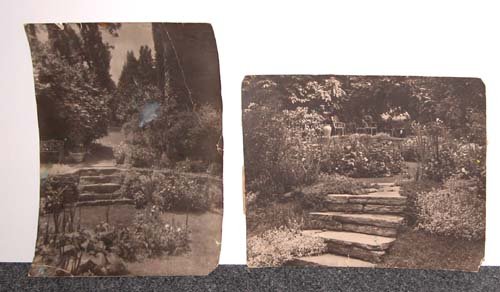 Appraisal: Two in lot - Bovard Gardens Photography on Photograph Kelly