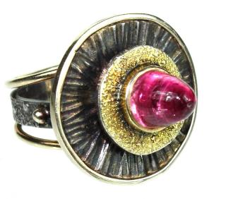 Appraisal: A Lady's Karat Designer Tourmaline Ring A Lady's Karat Sterling