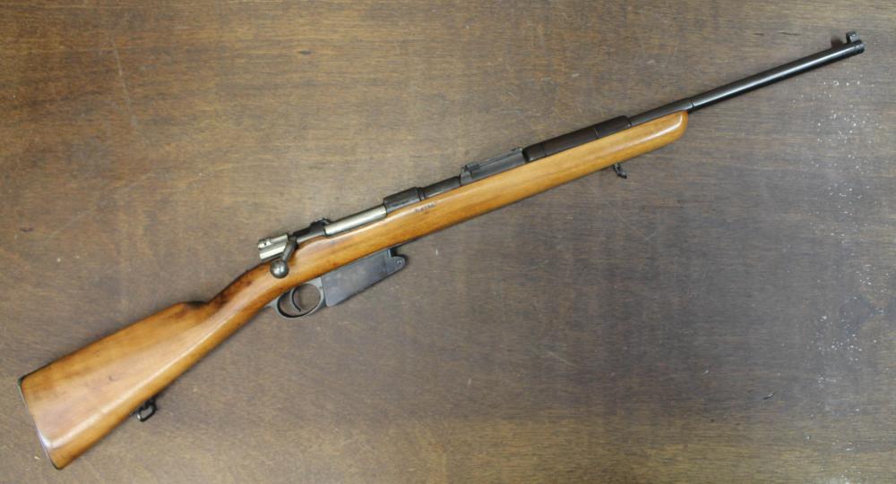 Appraisal: SPORTERIZED ARGENTINE MODEL BOLT ACTION MAUSER RIFLE mm Argentine caliber