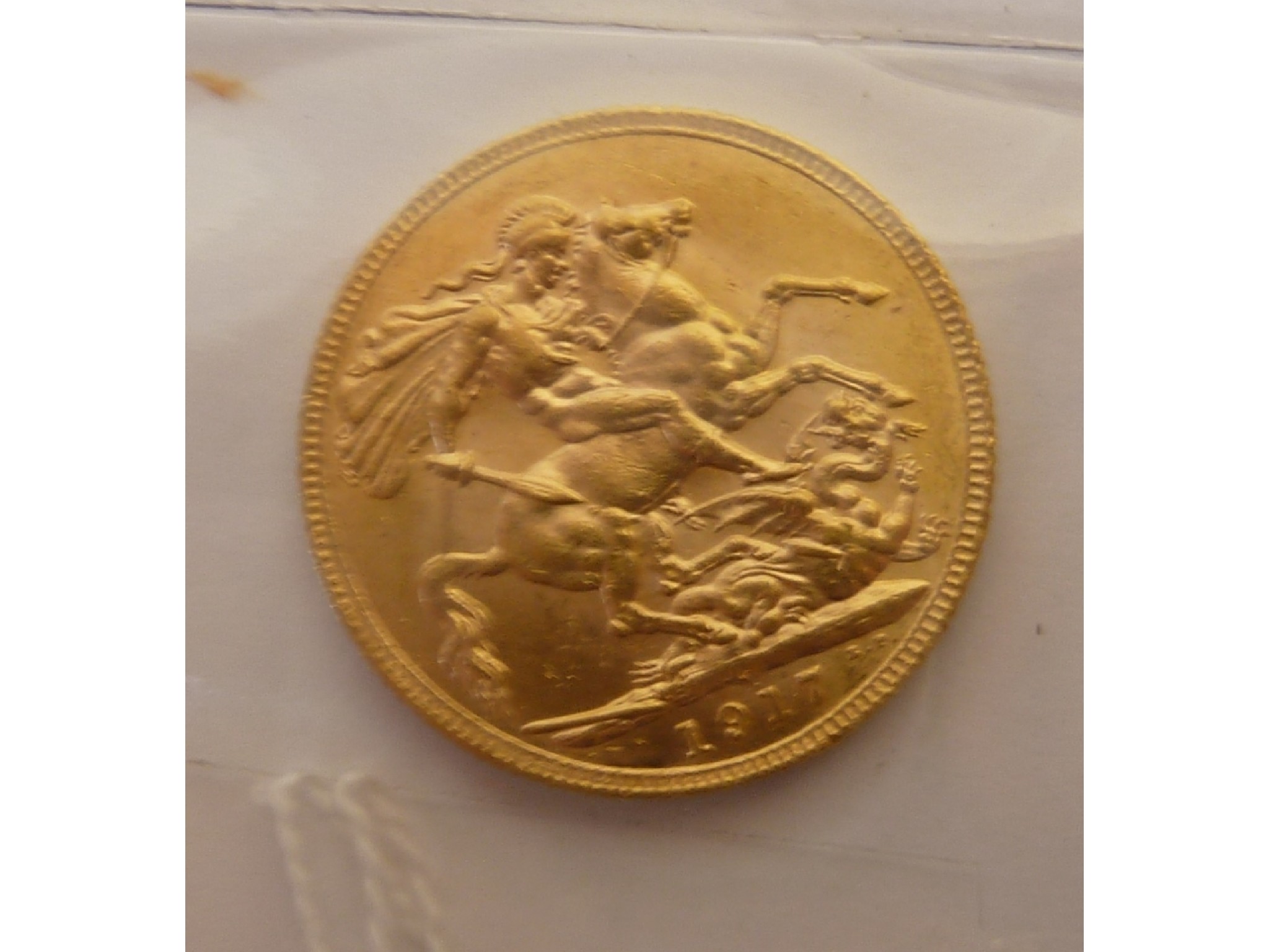 Appraisal: A GEORGE V GOLD SOVEREIGN Canada Mint extra fine