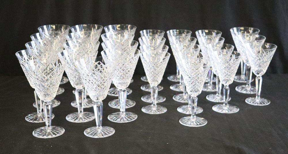 Appraisal: Grouping of Waterford Crystal Stemware To include Red Wine dia