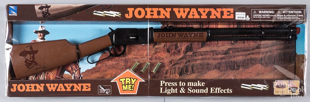 Appraisal: John Wayne boxed toy rifle John Wayne boxed toy rifle